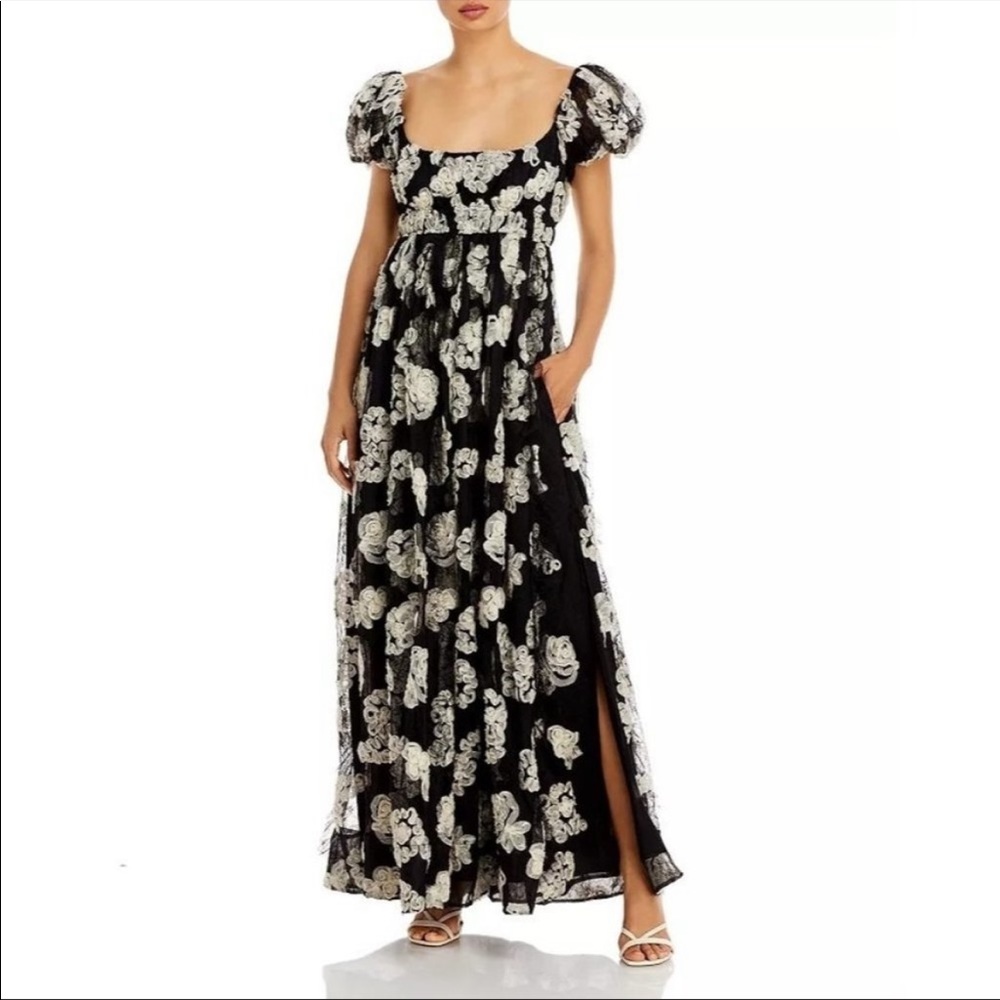 Rebecca Taylor Ribbon Lace Dress